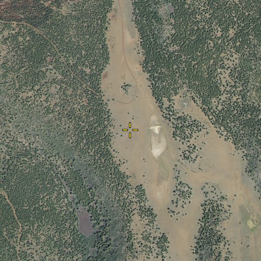 Aerial/Satellite Image of Signal Butte Reservoir, CA
