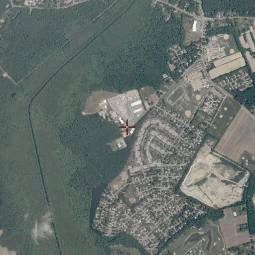 Aerial/Satellite Image of Virginia Beach Sheriff's Office, VA