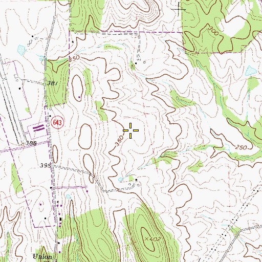 Topographic Map of Loudoun County Sheriff's Office Adult Detention Center, VA