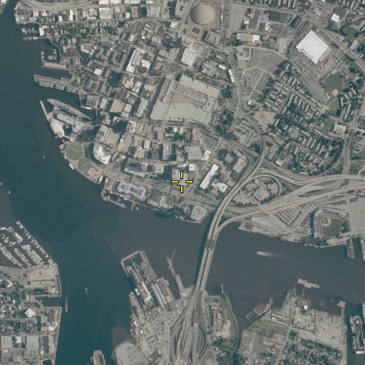 Aerial/Satellite Image of Norfolk Criminal Division Circuit Court, VA