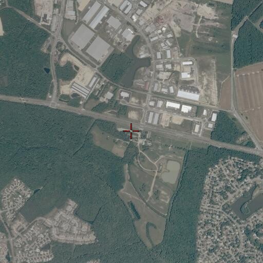Aerial/Satellite Image of Virginia Beach Police Department, VA