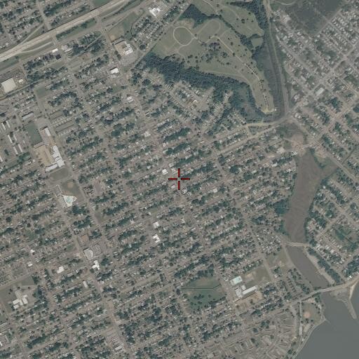 Aerial/Satellite Image of Newport News Police Department, VA