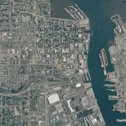Aerial/Satellite Image of Portsmouth Police Department Training Academy, VA