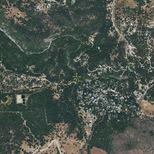 Aerial/Satellite Image of Slate Creek, CA