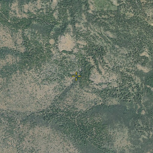 Aerial/Satellite Image of Slate Spring, CA