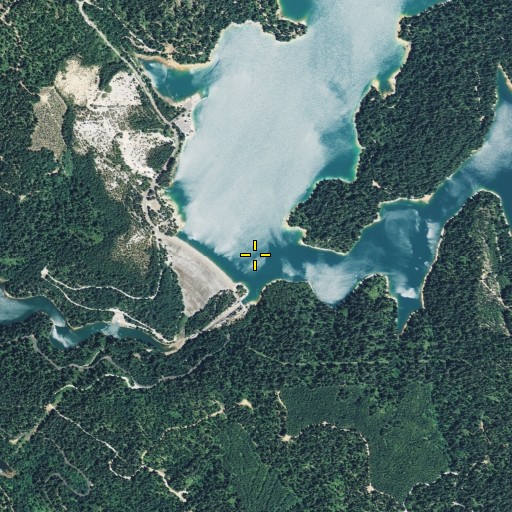 Aerial/Satellite Image of Sly Creek, CA