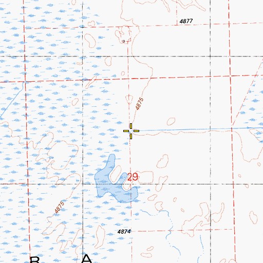 Topographic Map of Smithneck Creek, CA
