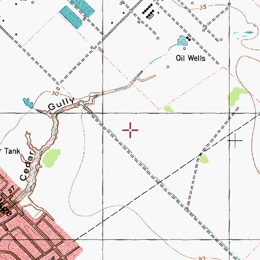 Topographic Map of Forest Bend Volunteer Fire Department Station 13, TX