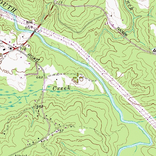 Topographic Map of Lorraine Elementary School, GA