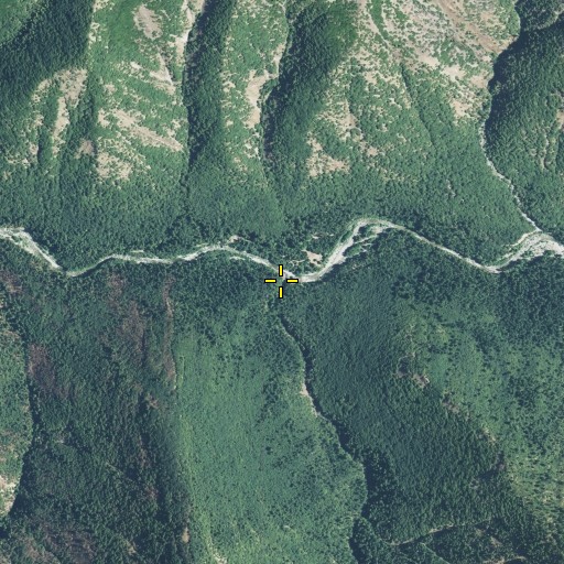 Aerial/Satellite Image of Sailor Canyon, CA