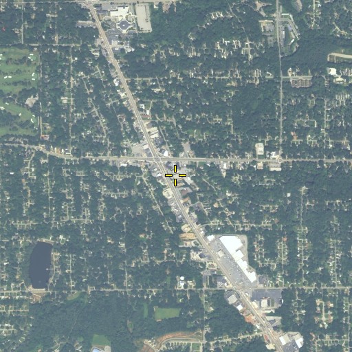 Aerial/Satellite Image of DeKalb County Police Department, GA