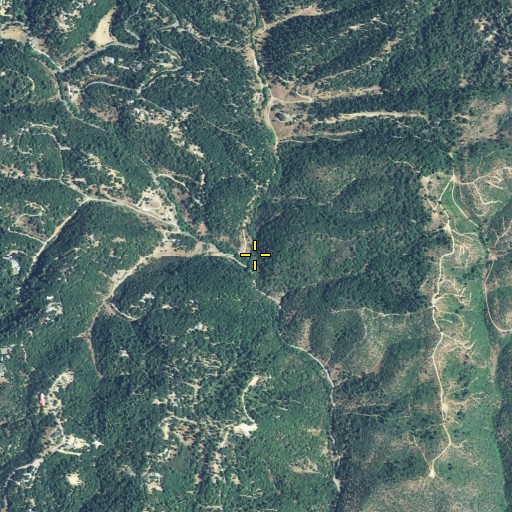 Aerial/Satellite Image of Smuthers Ravine, CA