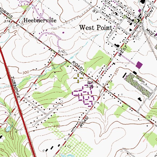 Topographic Map of Ager Tract, PA