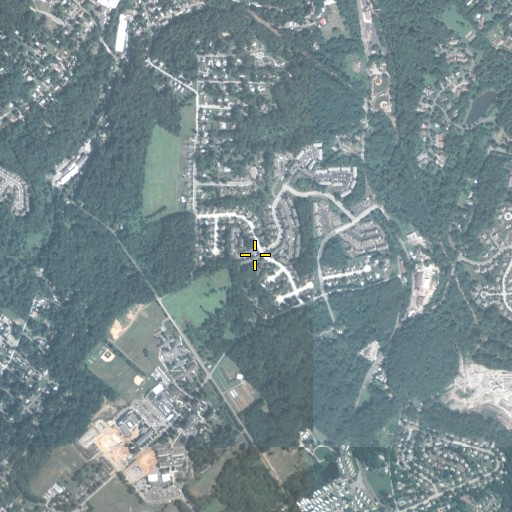 Aerial/Satellite Image of Balinahinch, PA