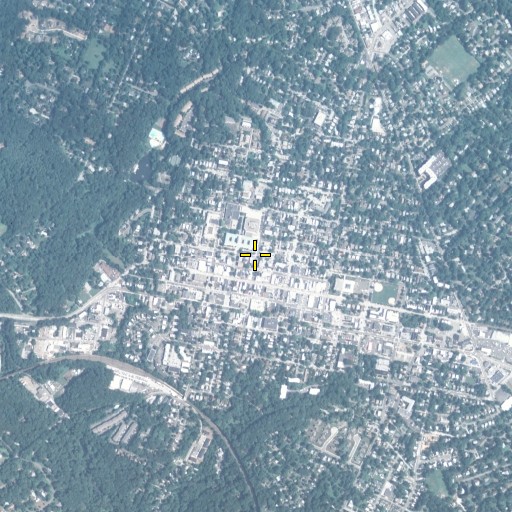 Aerial/Satellite Image of Media Police Department, PA