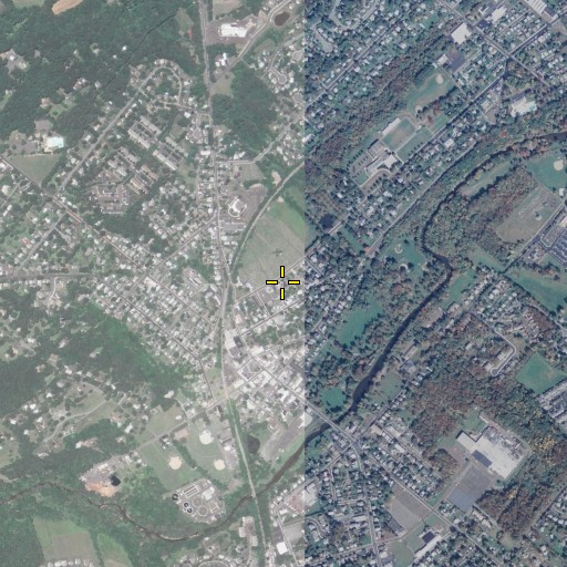 Aerial/Satellite Image of Sellersville Borough Hall, PA