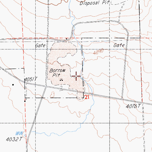 Topographic Map of Spencer Creek, CA