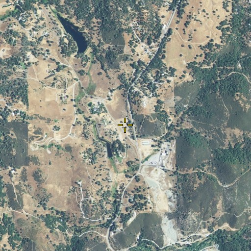 Aerial/Satellite Image of Springvale School, CA