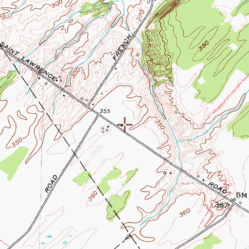 Topographic Map of School Number 19 (historical), NY