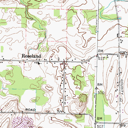 Topographic Map of School Number 13 (historical), NY