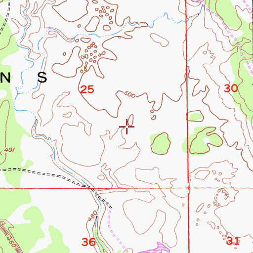 Topographic Map of Stillwater Plains, CA