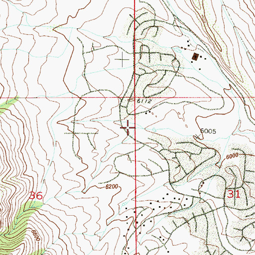 Topographic Map of Brannon Gearhart Park, CO