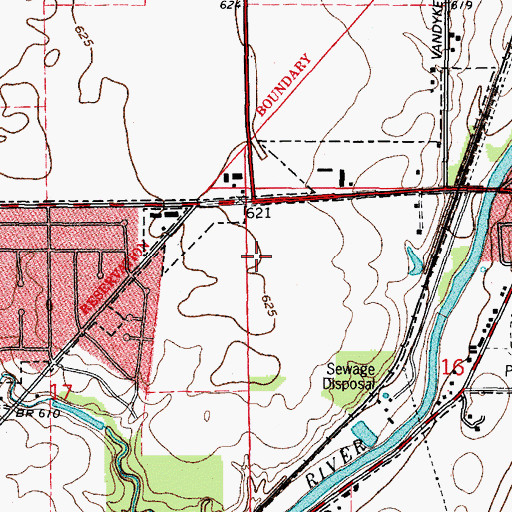 Topographic Map of Wallin Woods, IL