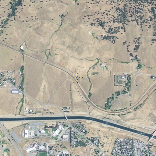Aerial/Satellite Image of Thompson Flat, CA