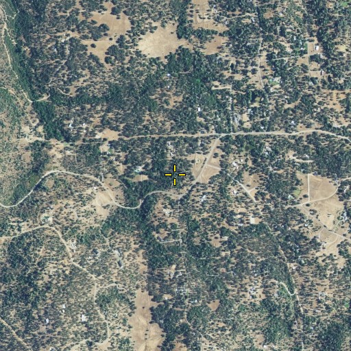 Aerial/Satellite Image of Big Oak Valley, CA