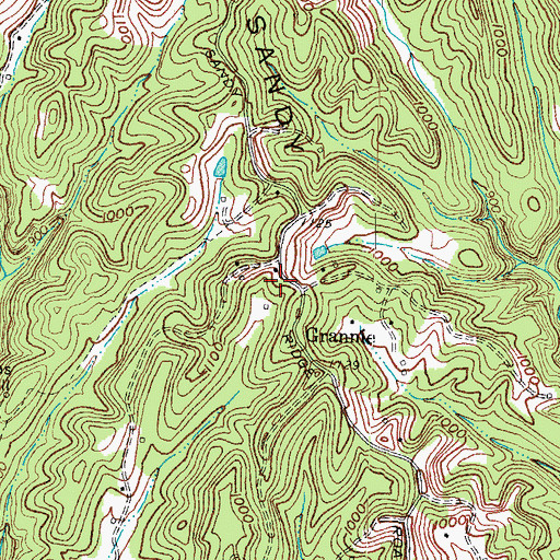 Topographic Map of Smith School (historical), KY