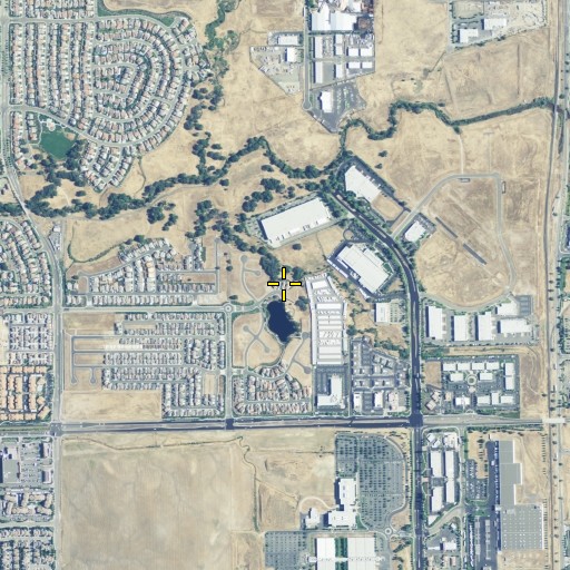 Aerial/Satellite Image of W F Fiddyment Ranch, CA