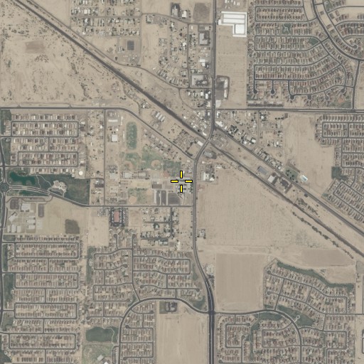 Aerial/Satellite Image of Maricopa Unified School, AZ