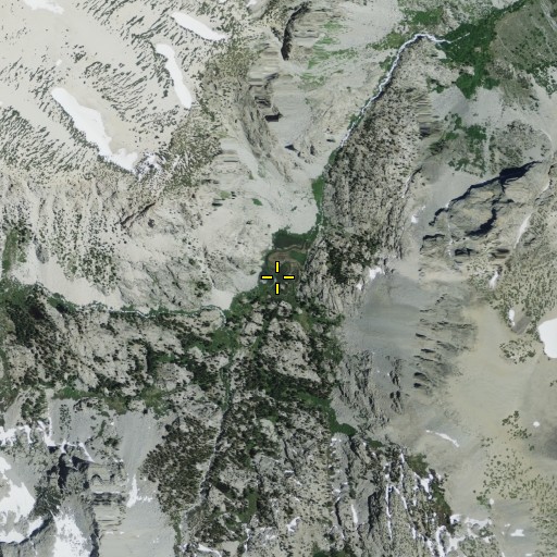 Aerial/Satellite Image of Willow Lake, CA