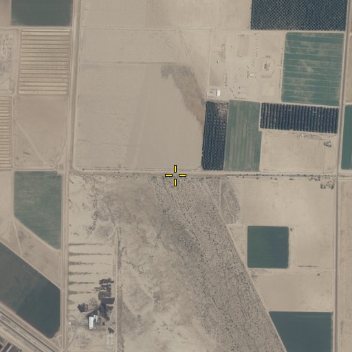 Aerial/Satellite Image of Santa Cruz Wash, AZ
