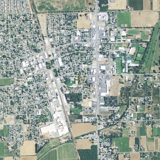 Aerial/Satellite Image of Wilson Elementary School, CA