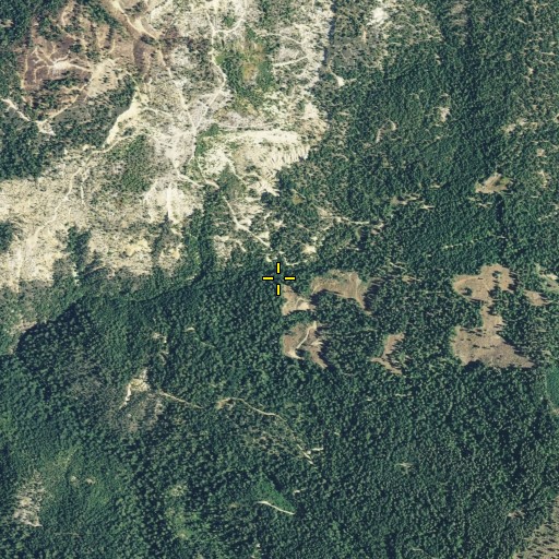 Aerial/Satellite Image of Zeibright Mine, CA