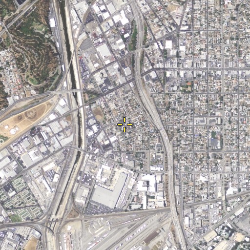 Aerial/Satellite Image of Albion Elementary School, CA