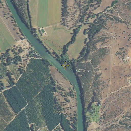 Aerial/Satellite Image of Ash Creek, CA