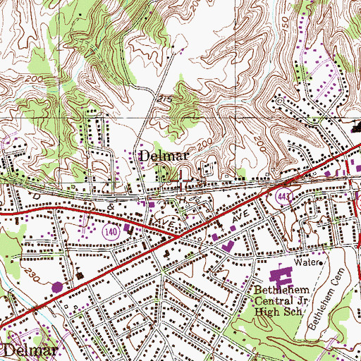 Delmar Census Designated Place, NY