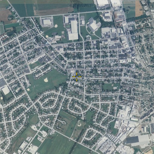 Aerial/Satellite Image of Midway Census Designated Place, PA