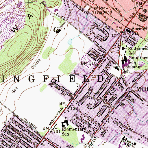 Springfield Census Designated Place, NJ