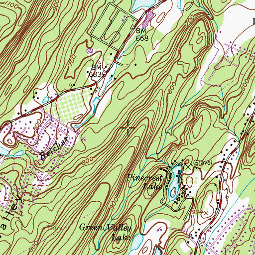 Topographic Map of West Milford Census Designated Place, NJ