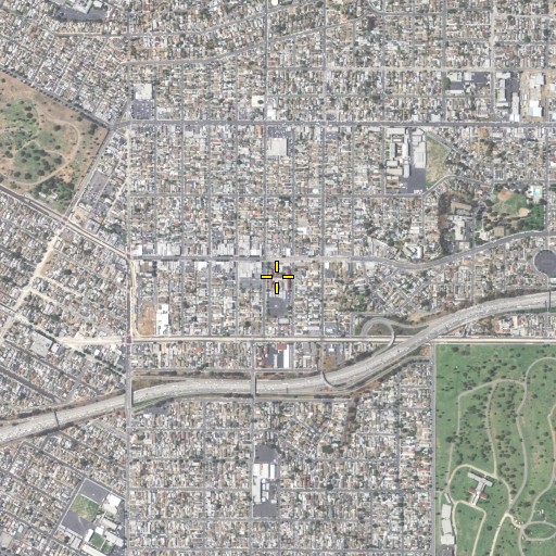 Aerial/Satellite Image of Belvedere Elementary School, CA