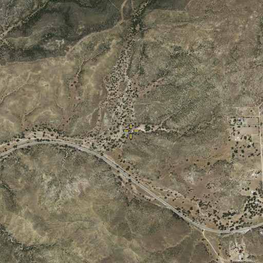 Aerial/Satellite Image of Bergstrom Canyon, CA