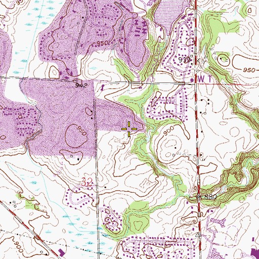Topographic Map of City of Chaska, MN