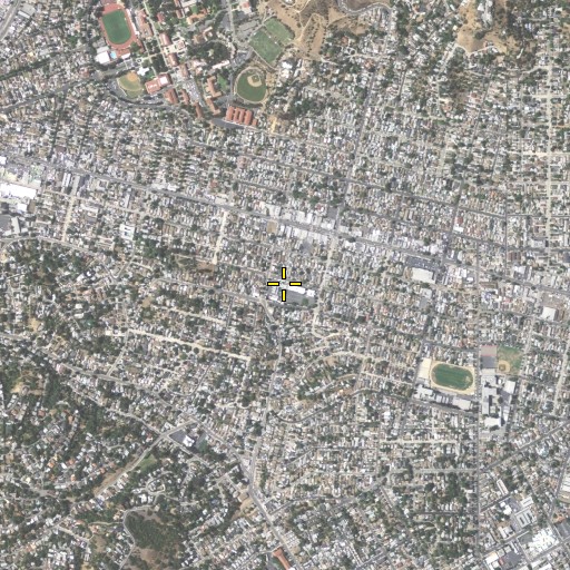 Aerial/Satellite Image of Buchanan Street Elementary School, CA