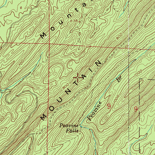 Topographic Map of City of Pelham, AL