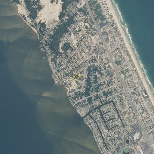 Aerial/Satellite Image of Town of Nags Head, NC