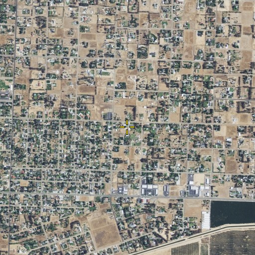 Aerial/Satellite Image of Bonadelle Ranchos-Madera Ranchos Census Designated Place, CA