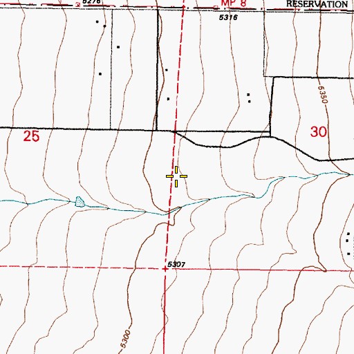 Topographic Map of Meadow Lake Census Designated Place, NM